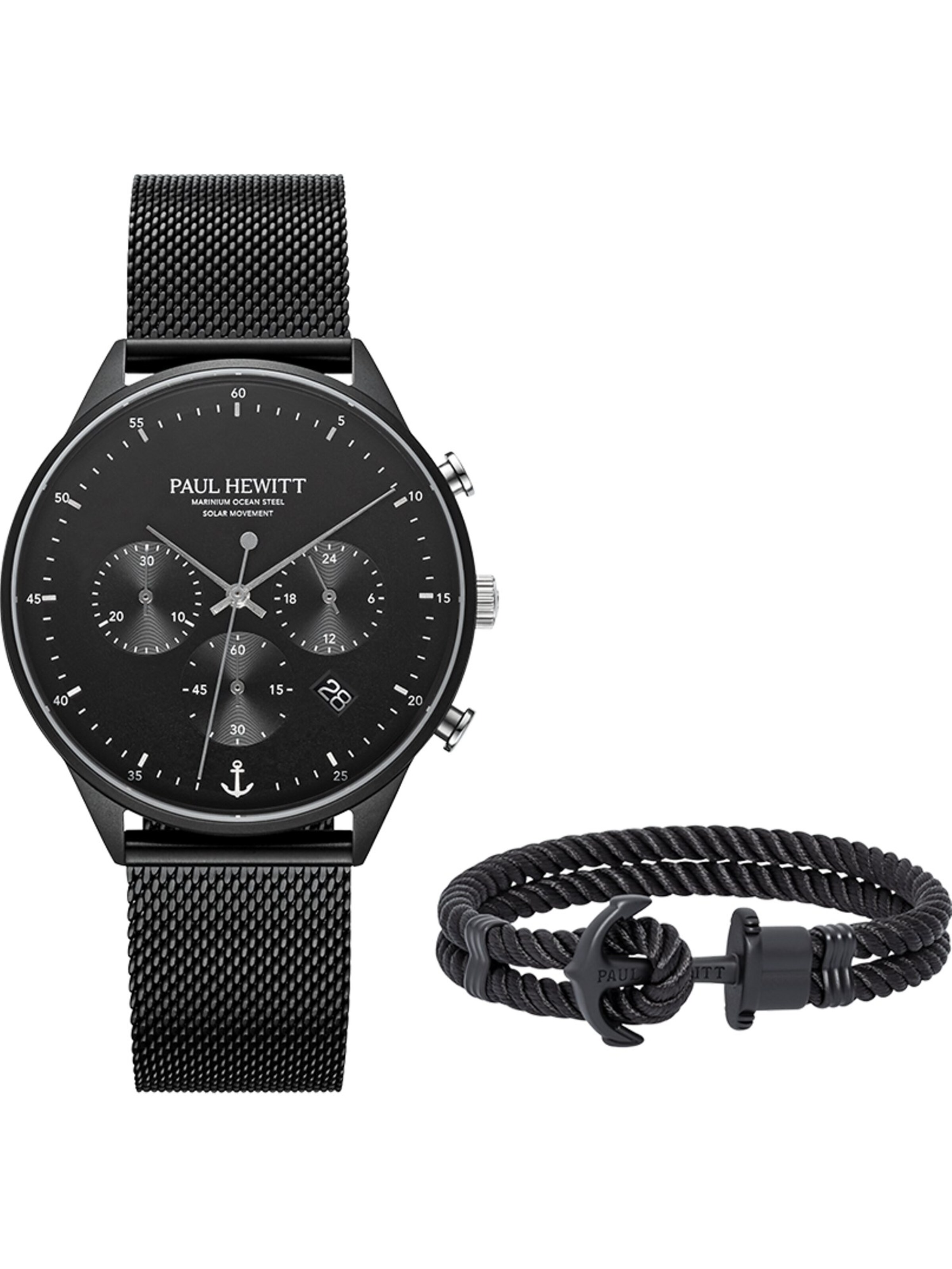 Hewitt Sailor Line Lederarmband Herren Paul Hewitt Paul Hewitt