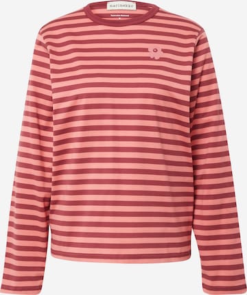 Marimekko Shirt in Rood: voorkant