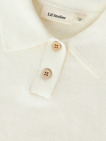 Lil'Atelier Pullover i hvid