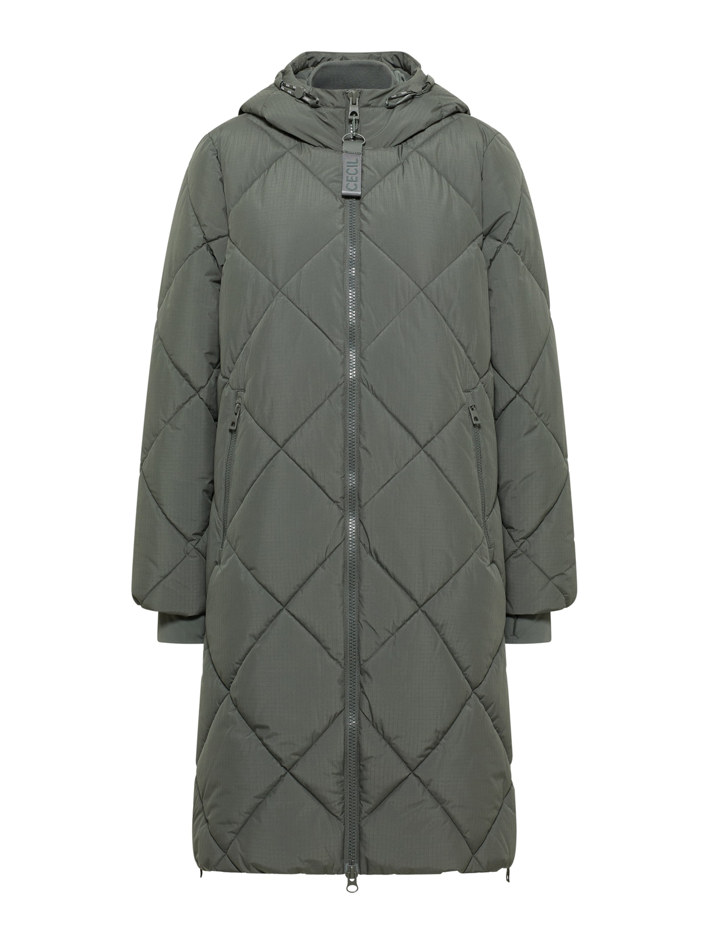 CECIL Mantel in Grün: Vorderseite