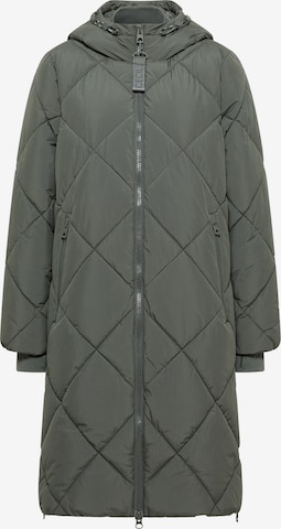 Manteau mi-saison CECIL en vert : devant