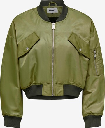 Veste mi-saison 'SVEA' ONLY en vert : devant