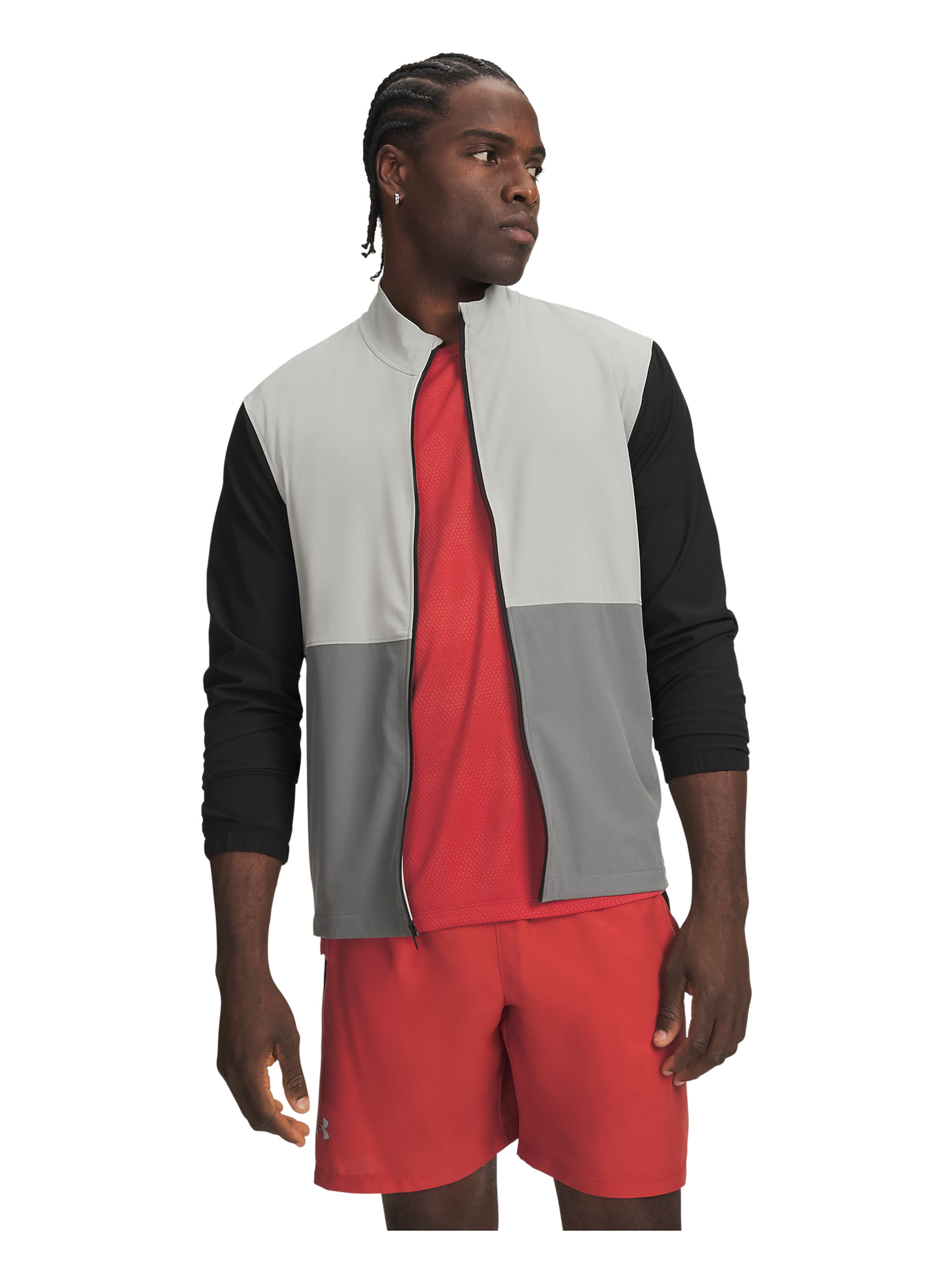 UNDER ARMOUR Sports jacket 'UA Velociti' in Green: front