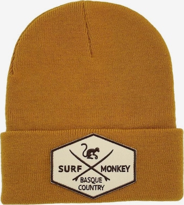 Surf Monkey Czapka w kolorze żółty: przód