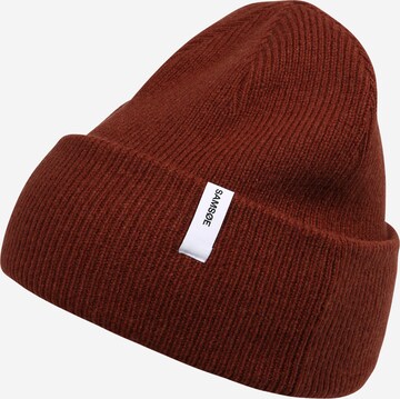 Samsøe Samsøe Beanie in Red: front