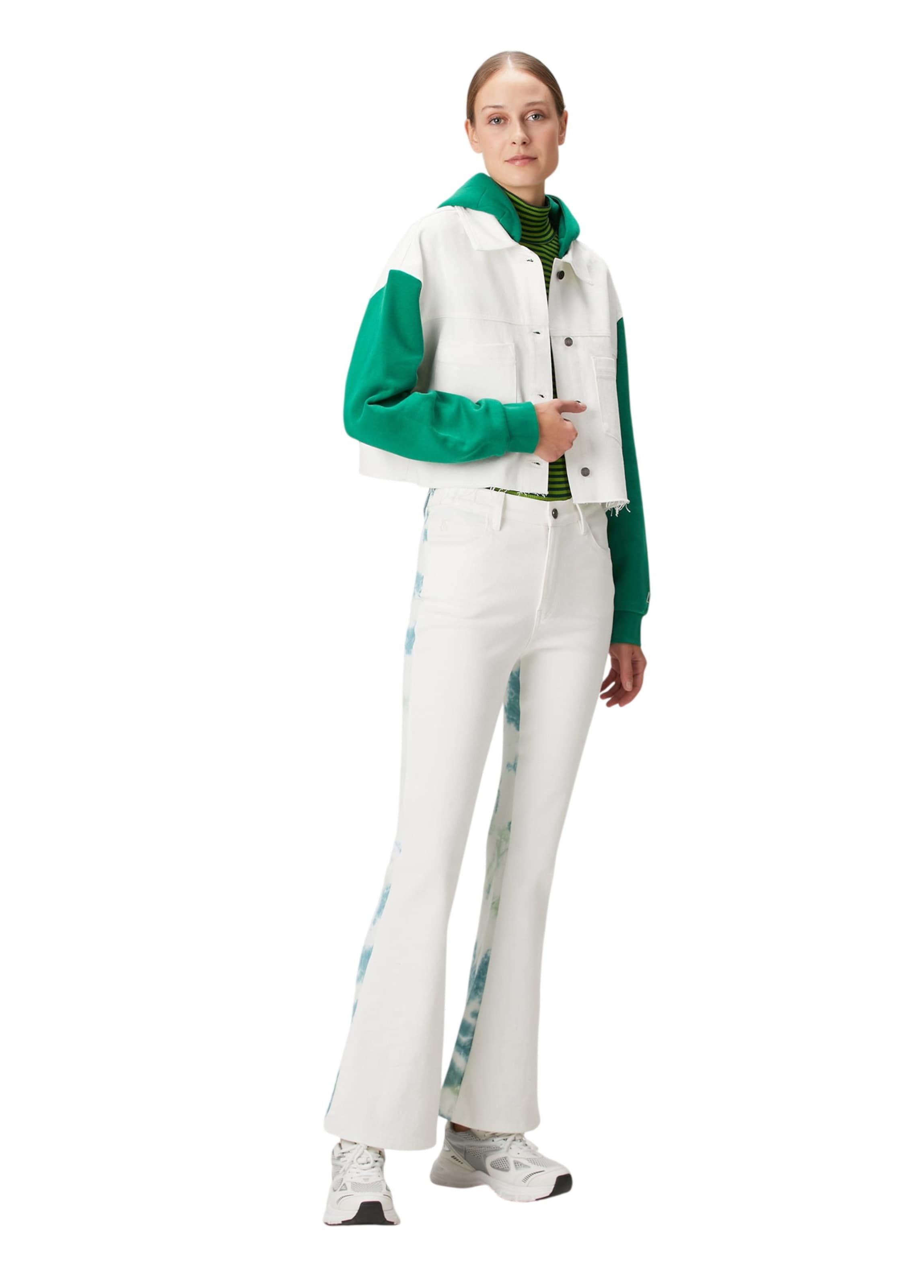 Veste mi-saison BASSIGUE en blanc