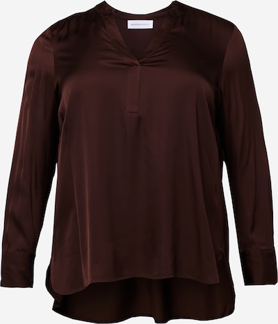 Selected Femme Curve Bluse i mørkebrun, Produktvisning