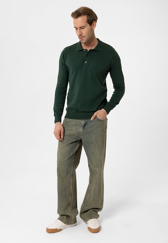 Moxx Paris Polo Pullover in Grün