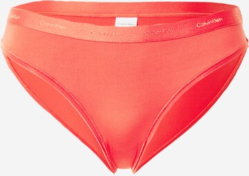 Slip Calvin Klein Underwear en orange : devant