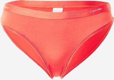 Calvin Klein Underwear Slip en rouge orangé, Vue avec produit