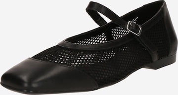 Ballerines à lanières 'DELIA' VAGABOND SHOEMAKERS en noir : devant