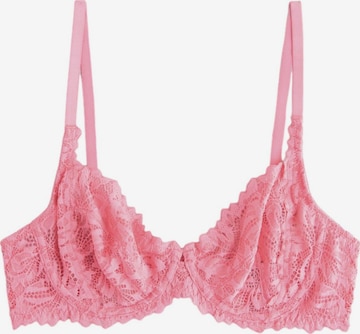 Next T-Shirt Rintaliivi värissä vaaleanpunainen: etupuoli