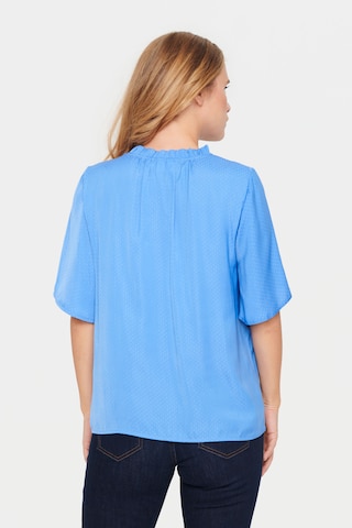 SAINT TROPEZ Blouse 'Briana' in Blauw