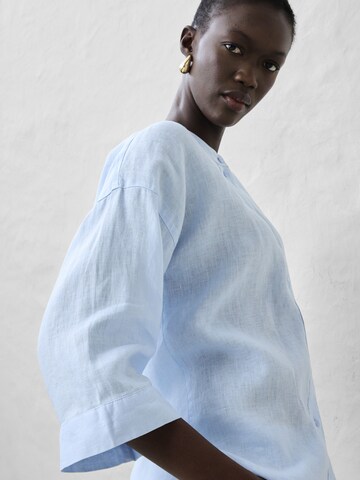 bonprix Blouse in Blauw