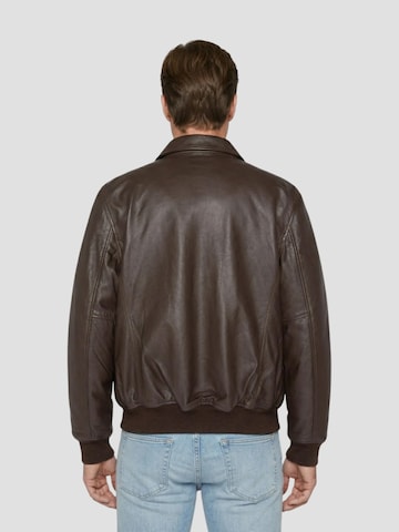Schott NYC Winter Jacket in Brown