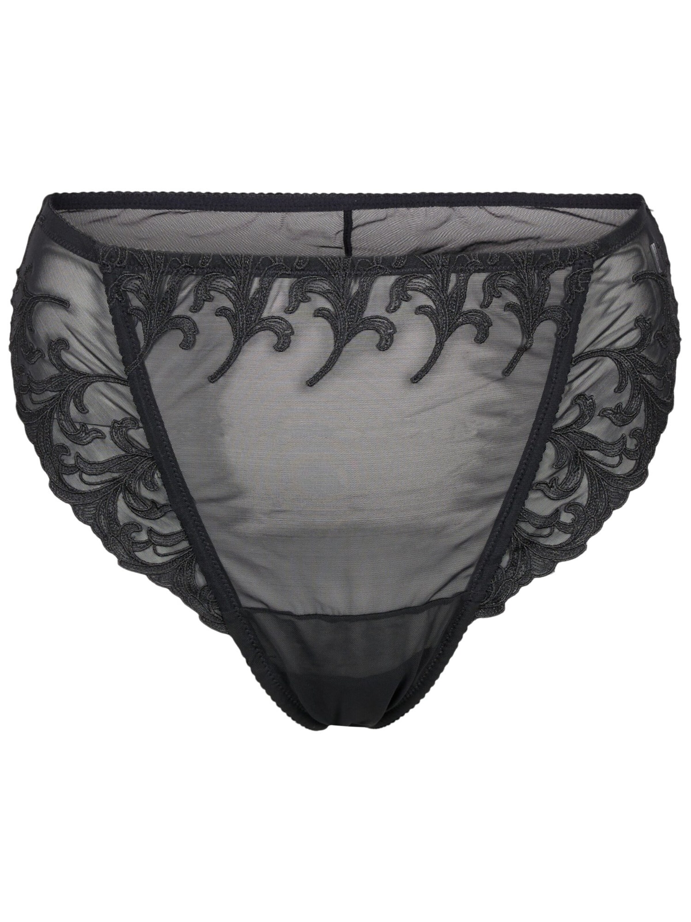 Devoted by Zizzi Стринг 'Valeria' в черно: отпред