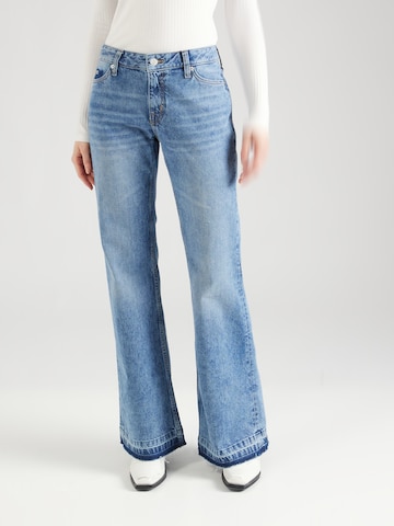 Tommy Jeans - Flared Calças de ganga em azul: frente