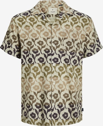 Chemise 'JJFlores' JACK & JONES en vert : devant