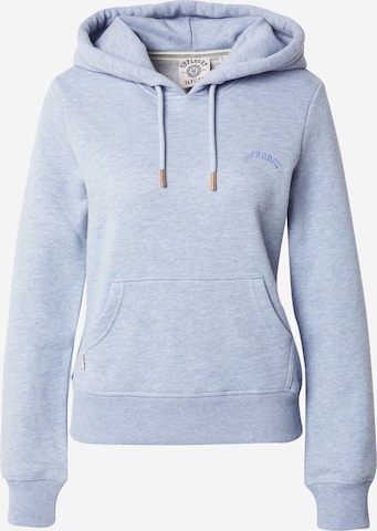 Felpa 'ESSENTIAL' di Superdry in blu: frontale