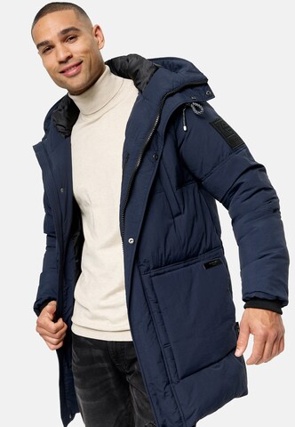 INDICODE JEANS Winter Parka ' INMylo ' in Blue