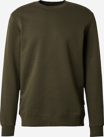 Sweat-shirt 'CONNOR' Only & Sons en vert : devant
