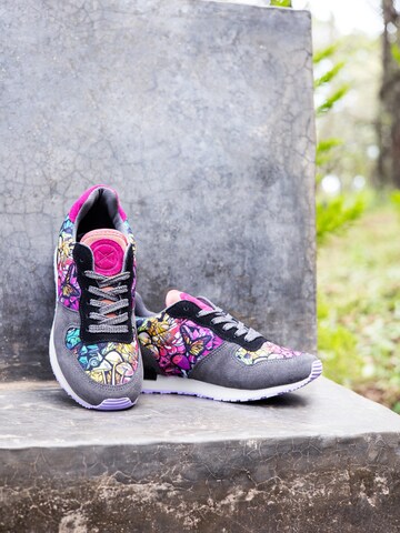 inkkas Sneaker low 'Chanterelle - Vegan Premium Sneaker | Nachhaltig & Handgefertigt.' in Mischfarben