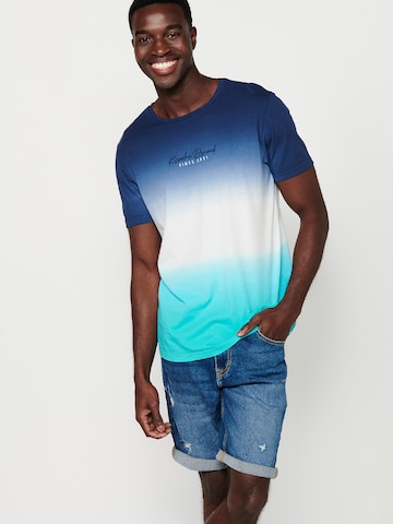 T-Shirt KOROSHI en bleu