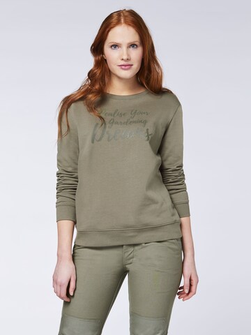 Gardena Sweatshirt in Green: front