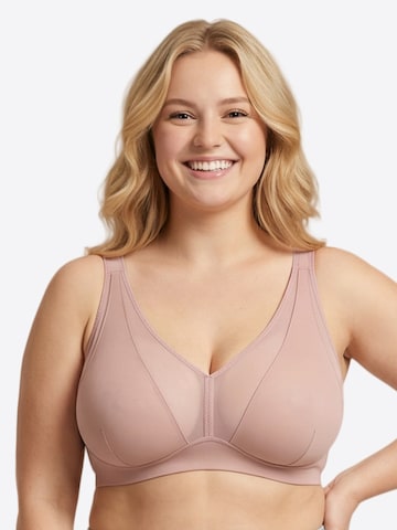 Vivisence T-shirt Bra '1088' in Pink
