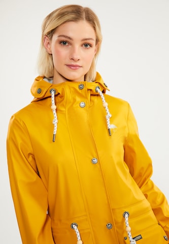 Manteau fonctionnel Schmuddelwedda en jaune