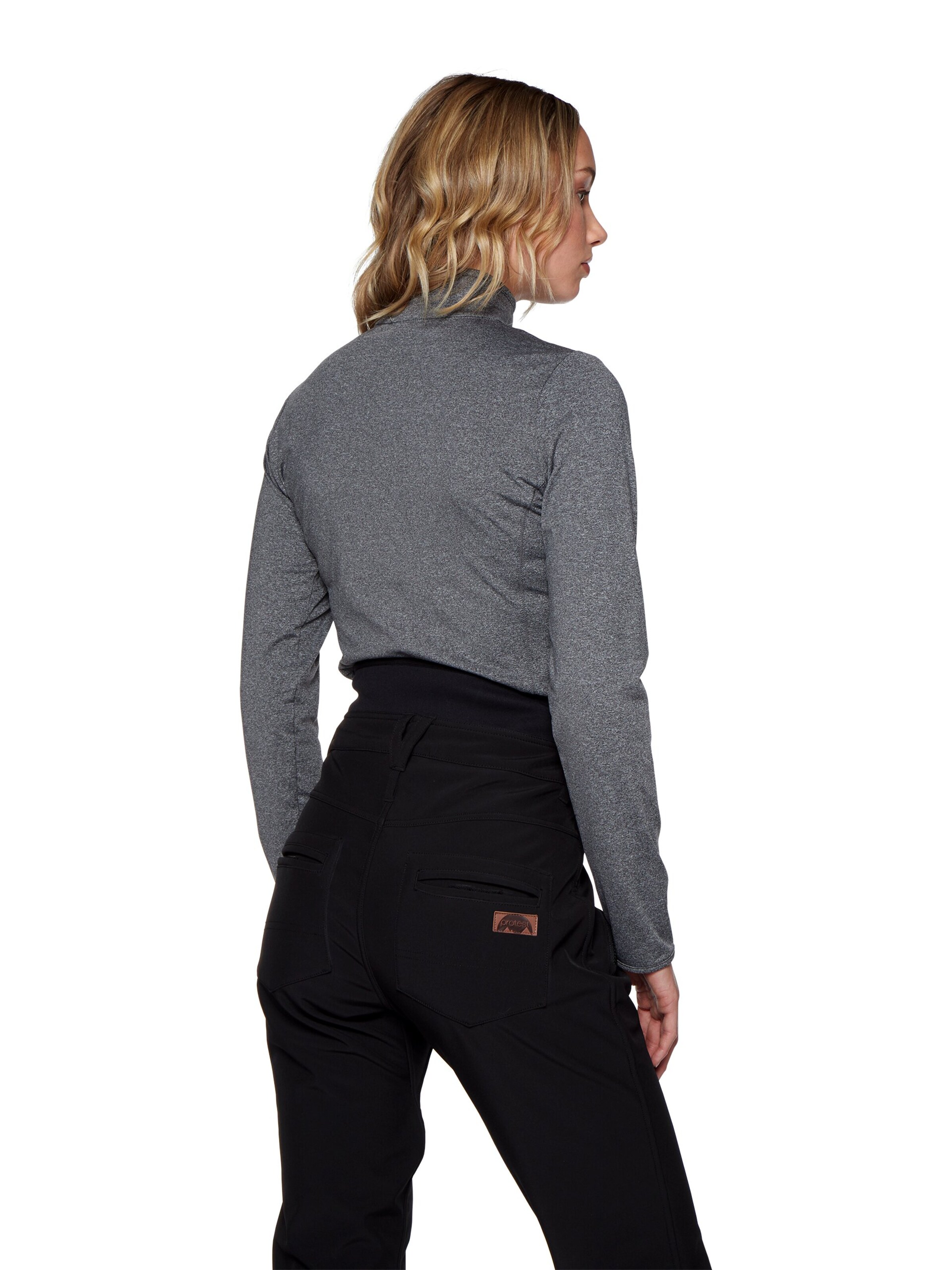 PROTEST Athletic Sweatshirt 'FABRIZOM' in Grey