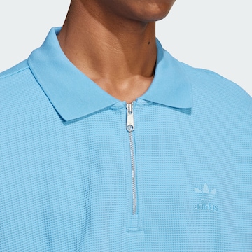 ADIDAS ORIGINALS Poloshirt 'Trefoil Essentials' in Blau