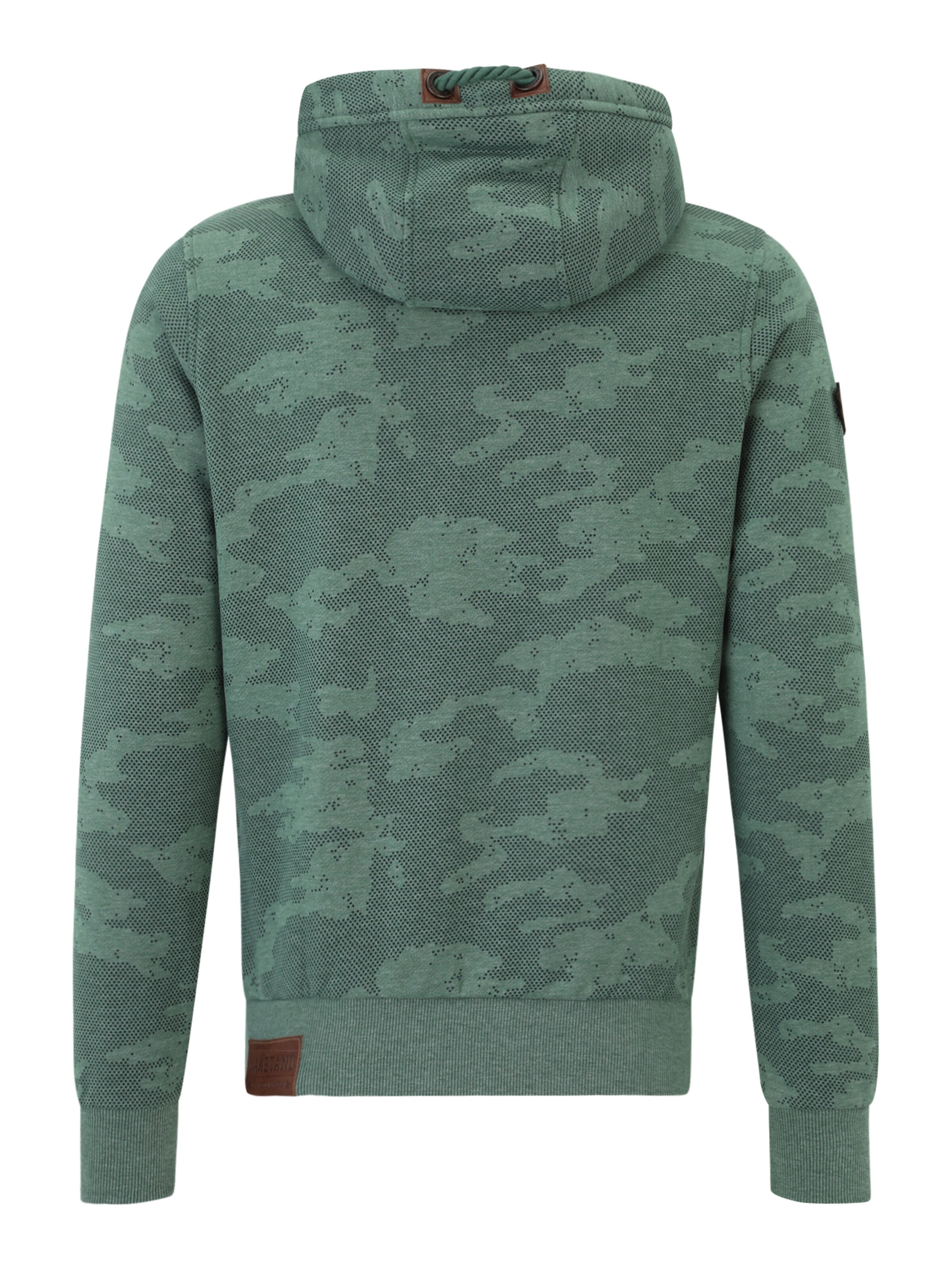 naketano - Casaco em moletão em verde