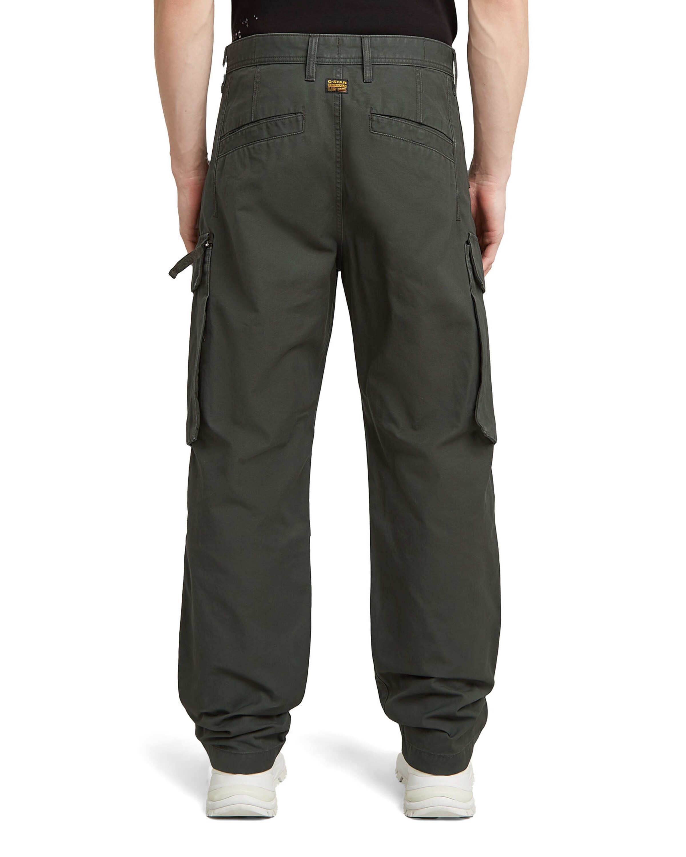 G-STAR Wide leg Cargo Pants in Grey