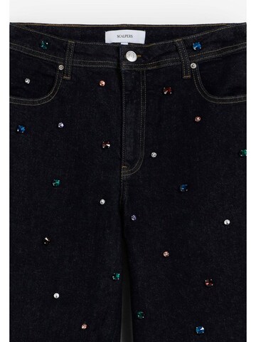 Scalpers Wide Leg Farkut värissä sininen