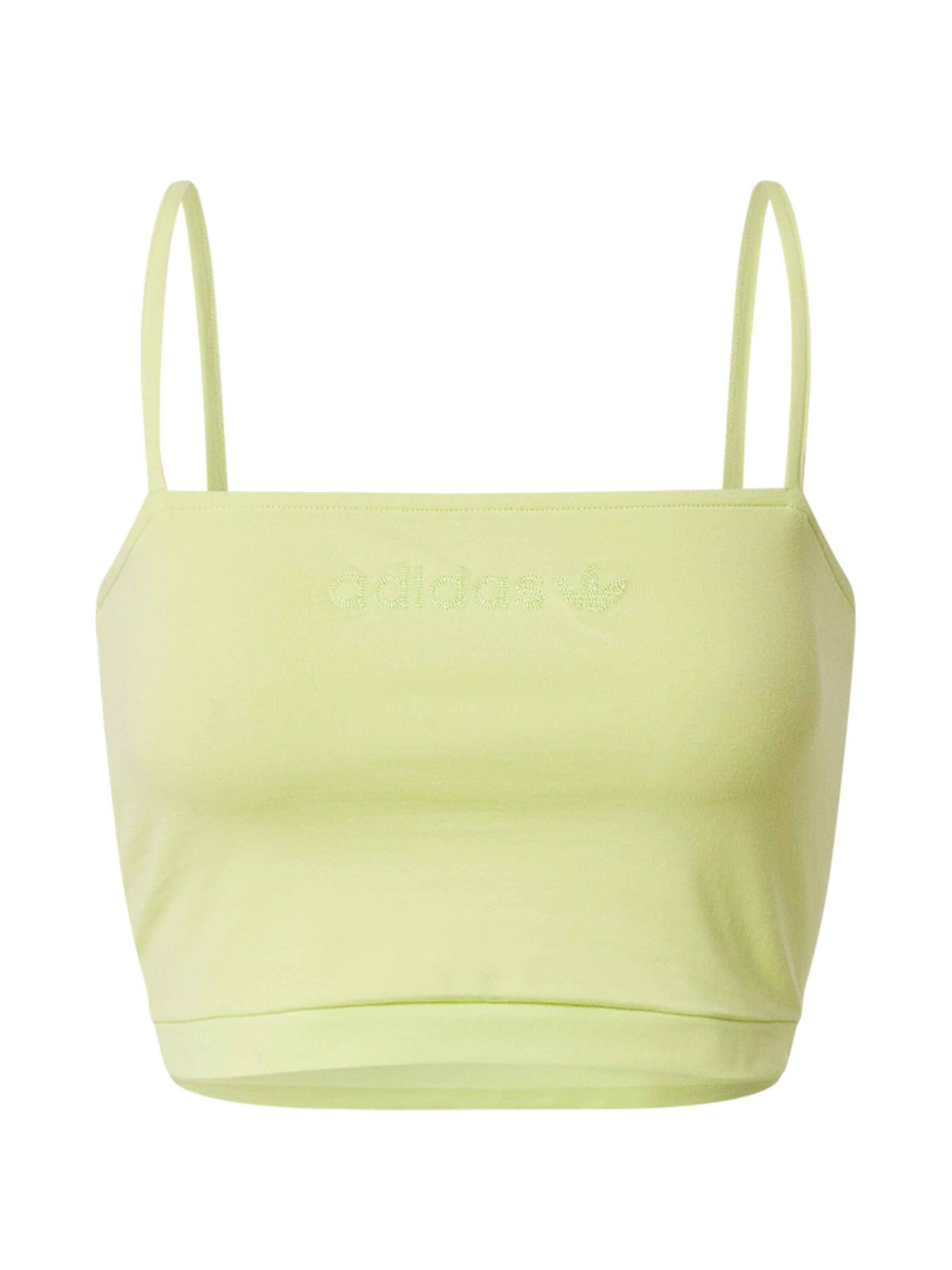 ADIDAS ORIGINALS Top in Groen: voorkant