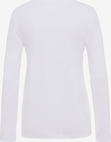Hanro Pajama Shirt in White