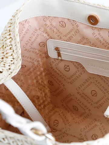 Borsa a spalla di CAFè NOIR in bianco