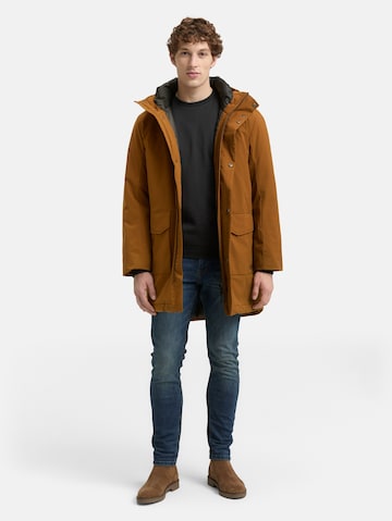 TOM TAILOR DENIM Winter coat in Brown