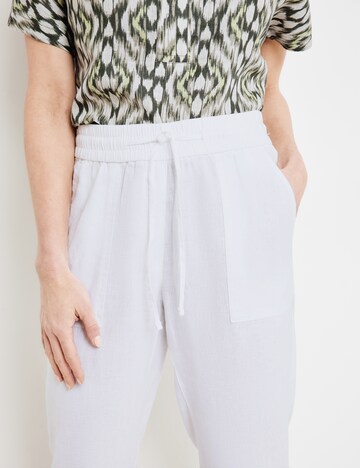 GERRY WEBER Loose fit Pants in White