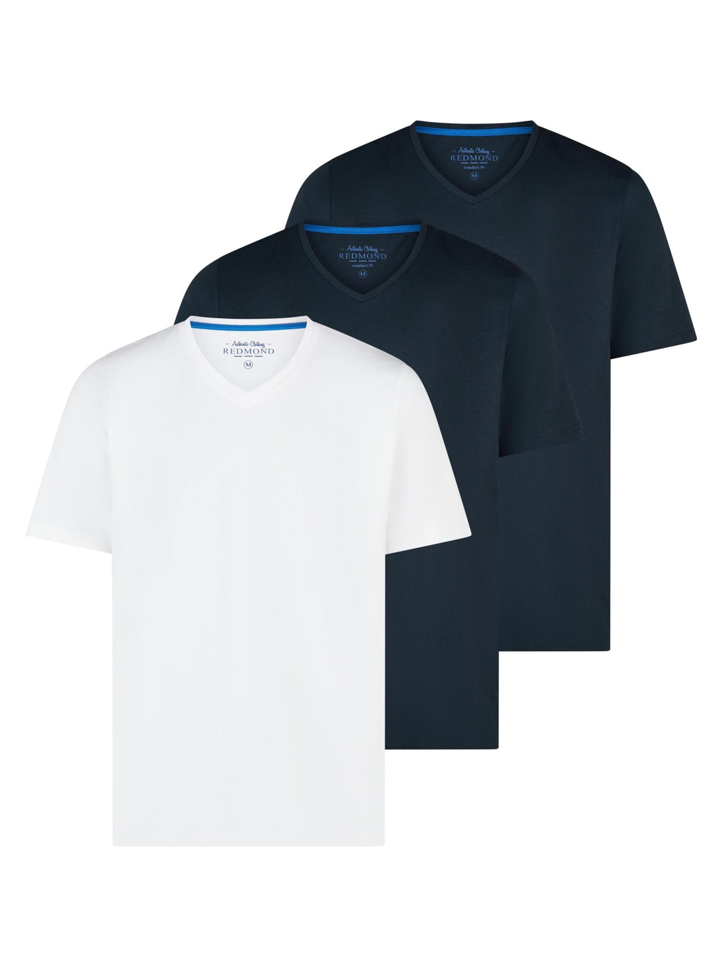 redmond Shirt 'Basic' in Blue: front