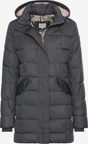 CAMEL ACTIVE Winter Jacket in Blue: front