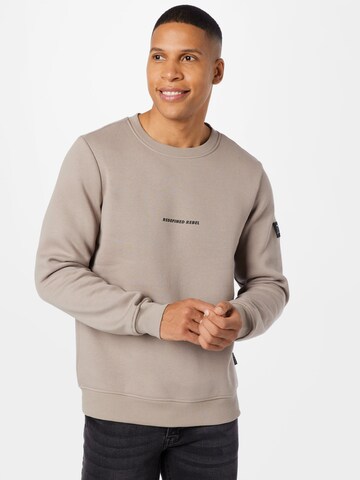 Redefined RebelSweater majica 'Bruce' - siva boja: prednji dio