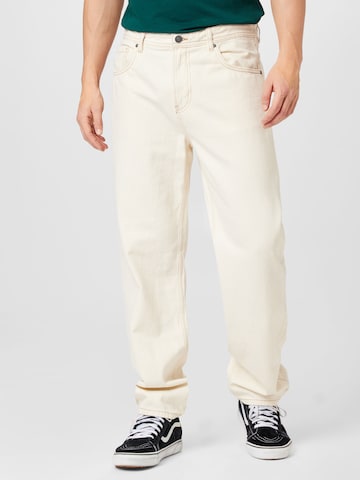 Cotton On Loosefit Jeans in Beige: voorkant