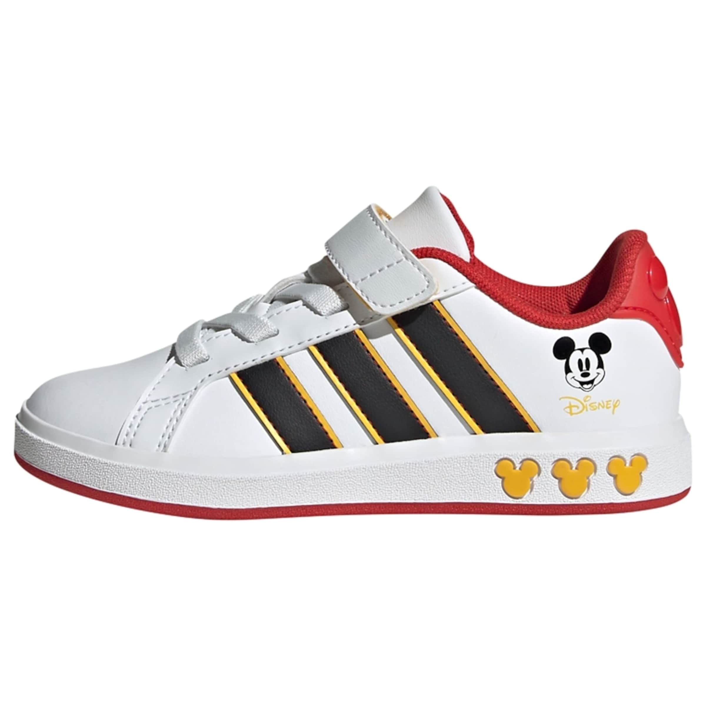ADIDAS SPORTSWEAR - Zapatillas deportivas 'Grand Court Mickey' en blanco: frente