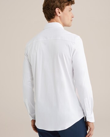 WE Fashion Slim Fit Риза в бяло