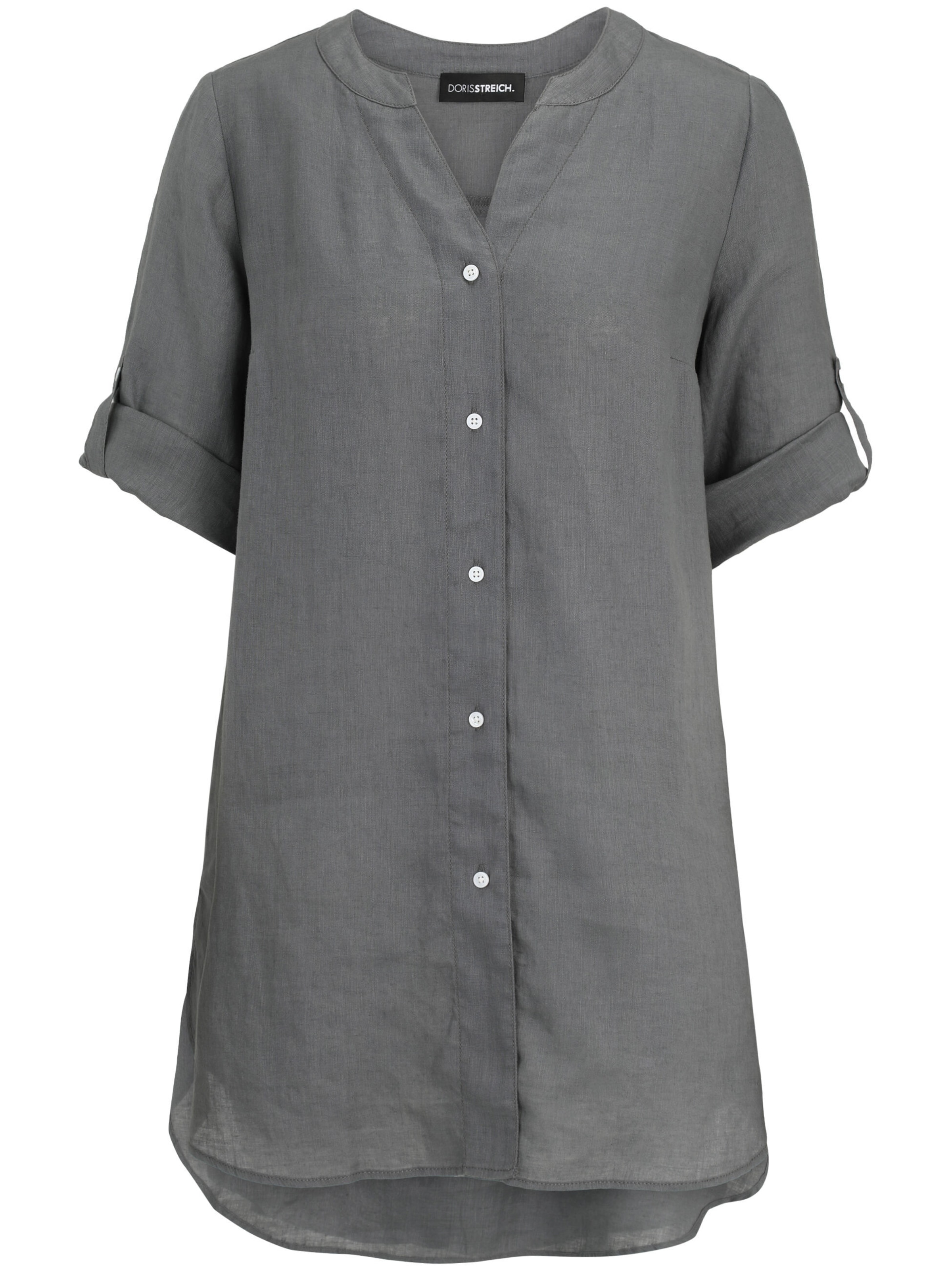 Doris Streich Blouse in Grey: front