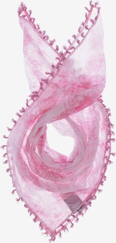 BLOOM Scarf & Wrap in One size in Pink: front