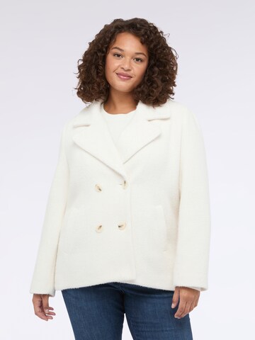 Manteau d’hiver Fiorella Rubino en blanc