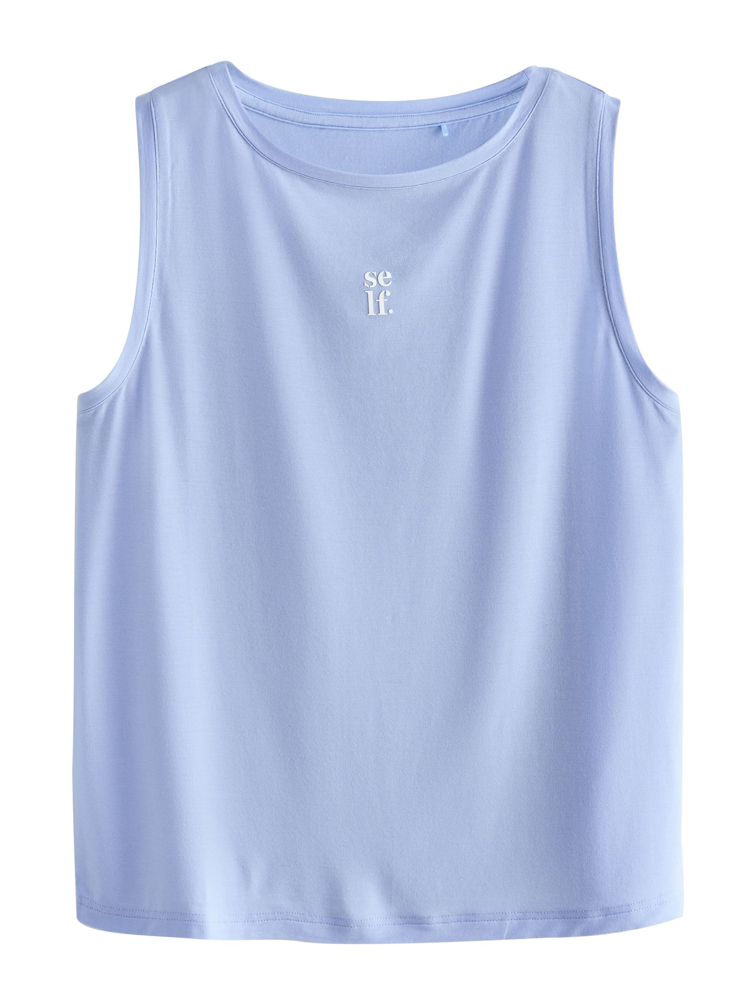self. Top in Blau